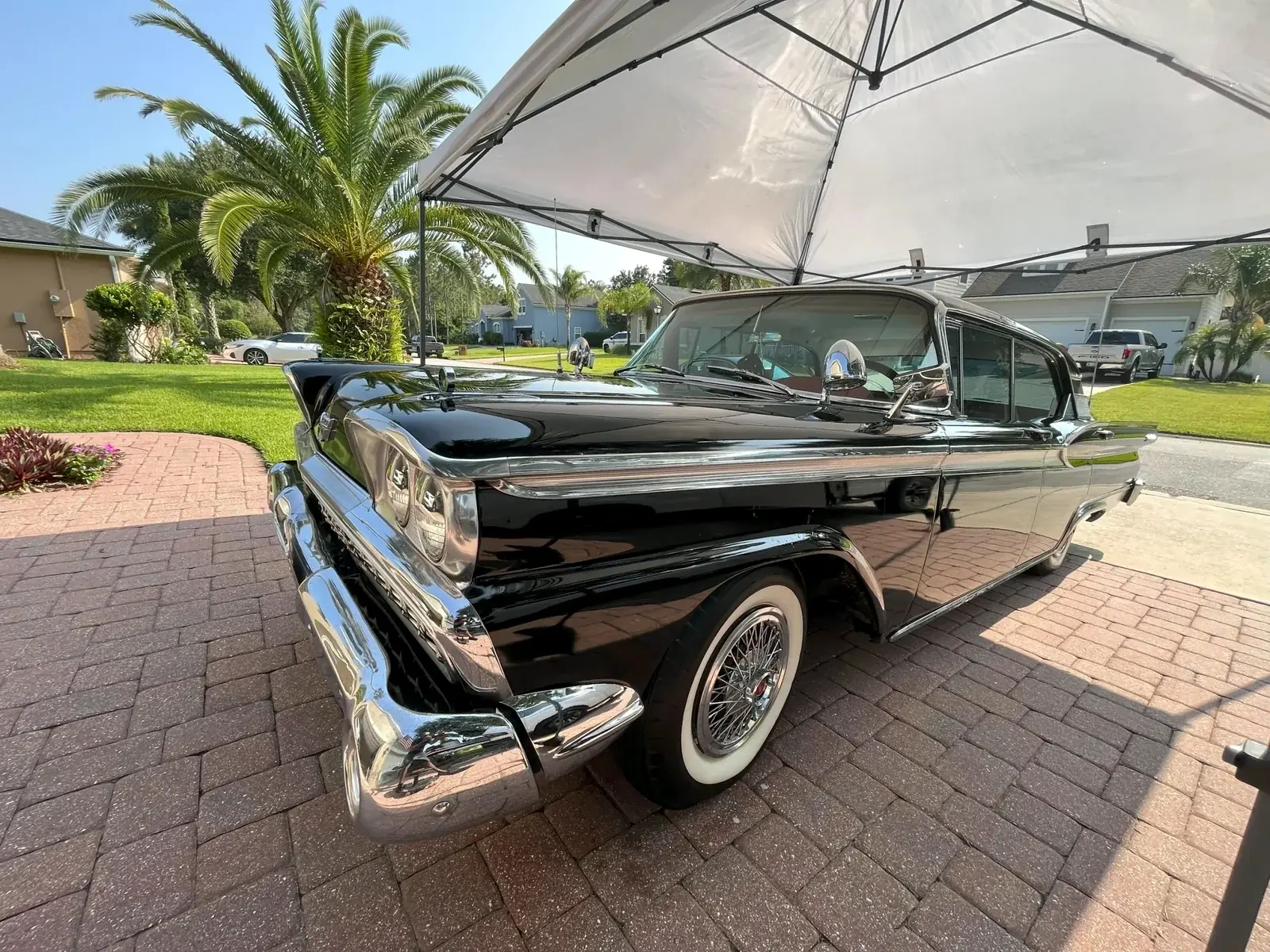 A 1959 Ford finished to a mirror gloss after a full detail by All Pro Auto Detailing